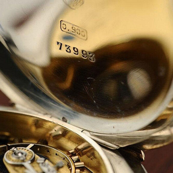 German half seconds beating deck chronometer Circa 1916 German half seconds beating deck chronometer Circa 1916