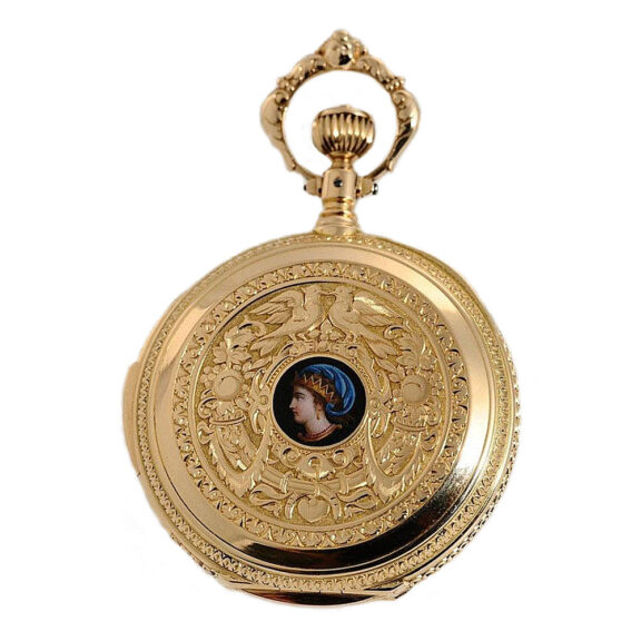 German extremely rare Glashütte repeating pocket watch Circa 1898