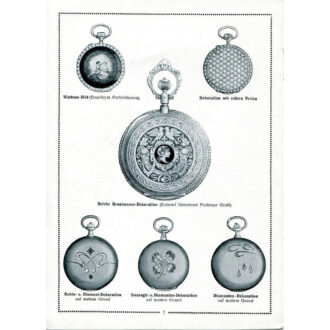 German extremely rare Glashütte repeating pocket watch Circa 1898