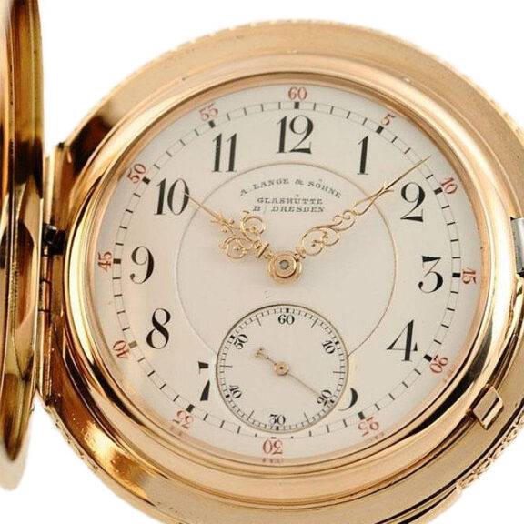 German extremely rare Glashütte repeating pocket watch Circa 1898 German extremely rare Glashütte repeating pocket watch Circa 1898