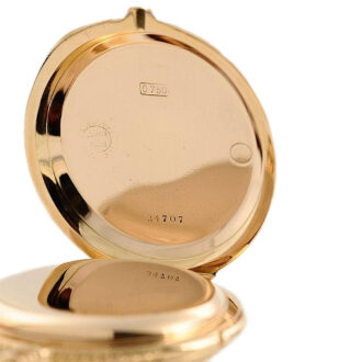 German extremely rare Glashütte repeating pocket watch Circa 1898