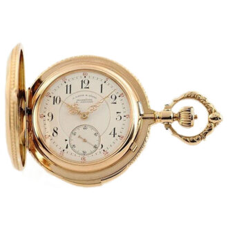 German extremely rare Glashütte repeating pocket watch Circa 1898