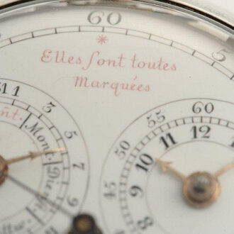 German silver Astronomical watch, museum quality Circa 1790