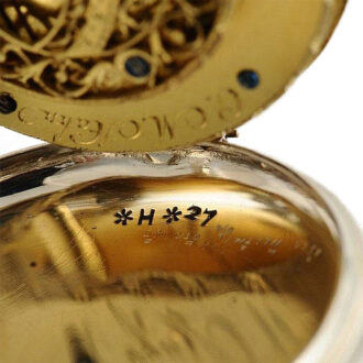 German silver Astronomical watch, museum quality Circa 1790