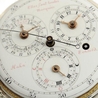 German silver Astronomical watch, museum quality Circa 1790