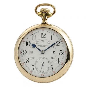 Swiss railroad pocket watch for the Canadian railroads Circa 1916