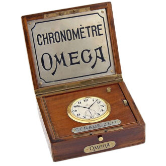 Swiss extremely precise deck chronometer Caliber DDR Circa 1911