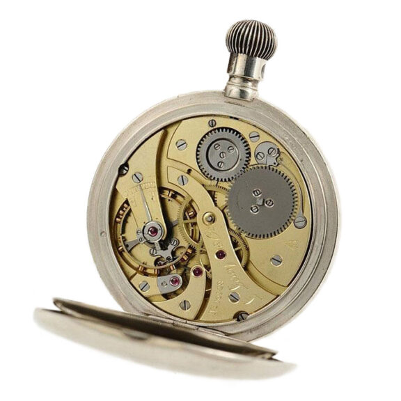 French silver deck watch of the British Navy Circa 1910 French silver deck watch of the British Navy Circa 1910