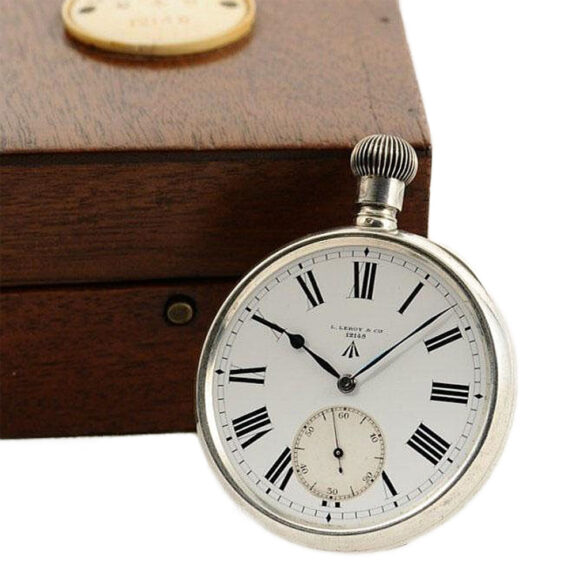French silver deck watch of the British Navy Circa 1910 French silver deck watch of the British Navy Circa 1910