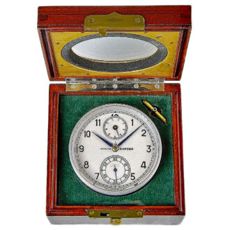 Russian chronometer with constant force escapement Circa 1964