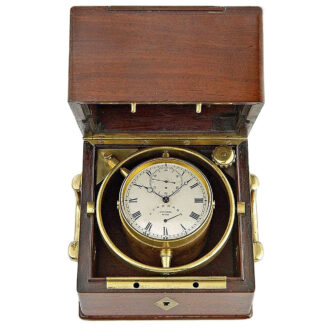 French deck watch with 49h power reserve indicator Circa 1840