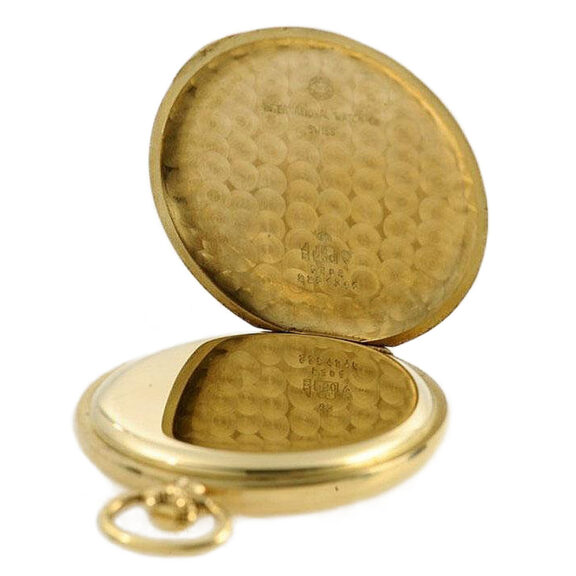 Swiss 18K gold Probus-Scafusia pocket watch Circa 1980 Swiss 18K gold Probus-Scafusia pocket watch Circa 1980