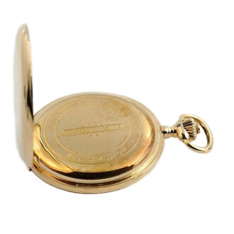 Swiss heavy 14K gold IWC Schaffhausen pocket watch Circa 1911