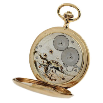 Swiss heavy 14K gold IWC Schaffhausen pocket watch Circa 1911