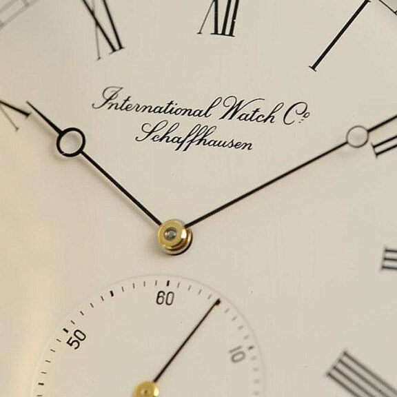 German 18K gold Schaffhausen IWC pocket watch Circa 1980 German 18K gold Schaffhausen IWC pocket watch Circa 1980