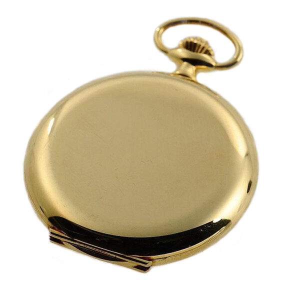German 18K gold Schaffhausen IWC pocket watch Circa 1980 German 18K gold Schaffhausen IWC pocket watch Circa 1980
