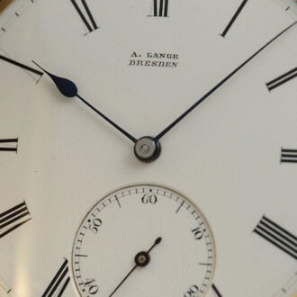 German gold cased pocket watch in quality 1A Circa 1870