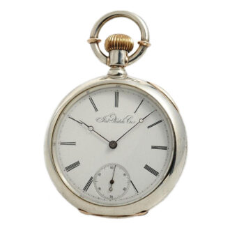 Swiss rare IWC gentleman's pocket watch in quality S Circa 1886