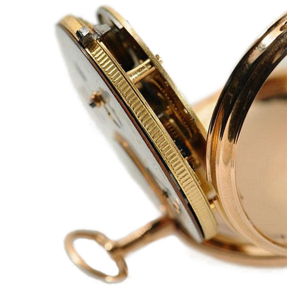 Swiss unusual pocket watch with eccentric dial Circa 1820 Swiss unusual pocket watch with eccentric dial Circa 1820