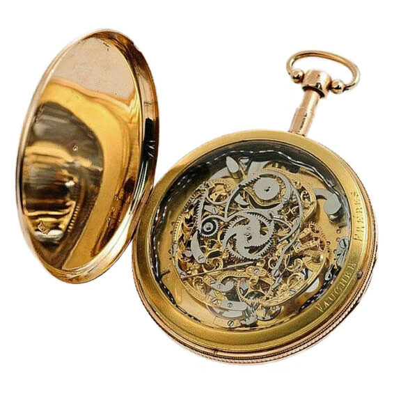Swiss extremely rare skeletonized repeating watch Circa 1815 Swiss extremely rare skeletonized repeating watch Circa 1815