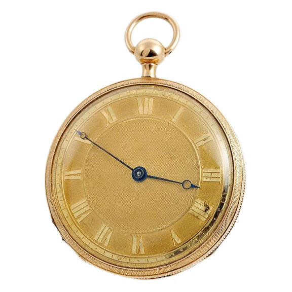 Swiss repeating pocket watch with musical movement Circa 1830 Swiss repeating pocket watch with musical movement Circa 1830