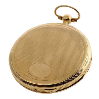 German 18k gold dead centre seconds lever watch Circa 1810