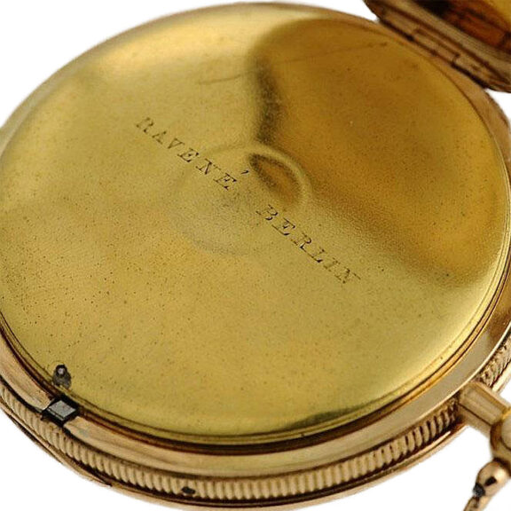 German 18k gold dead centre seconds lever watch Circa 1810 German 18k gold dead centre seconds lever watch Circa 1810