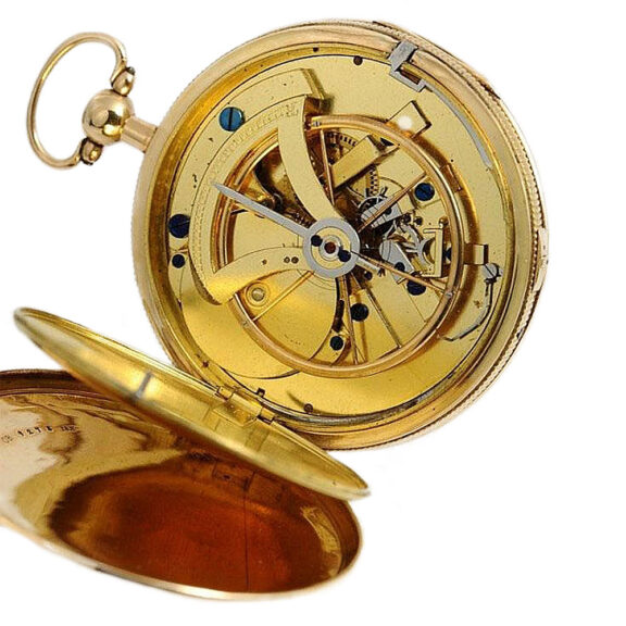 German 18k gold dead centre seconds lever watch Circa 1810 German 18k gold dead centre seconds lever watch Circa 1810