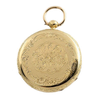 German remarkable watch with early duplex escapement Circa 1840