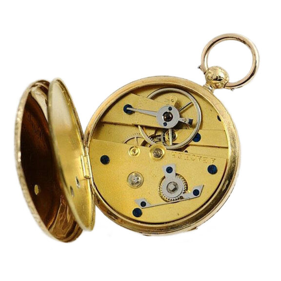 German remarkable watch with early duplex escapement Circa 1840 German remarkable watch with early duplex escapement Circa 1840