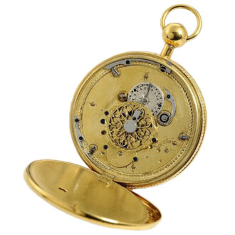Swiss quarter repeater with jacquemarts automaton Circa 1810
