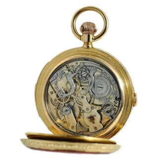 Gold repeater with chronograph for Chinese market Circa 1880