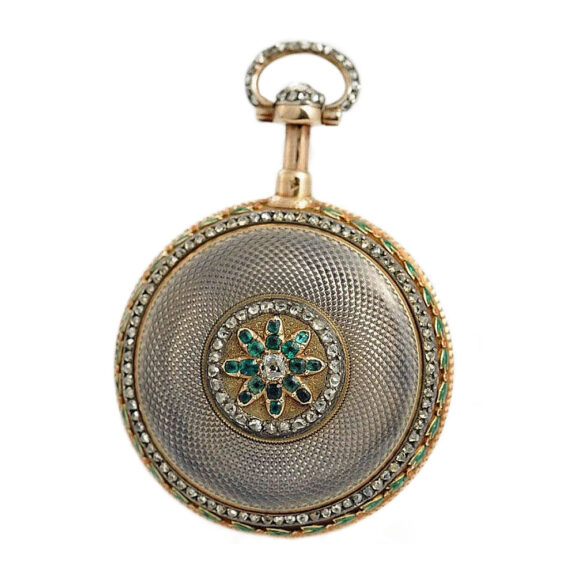 French rare quarter repeating "à toc" pocket watch Circa 1775 French rare quarter repeating "à toc" pocket watch Circa 1775