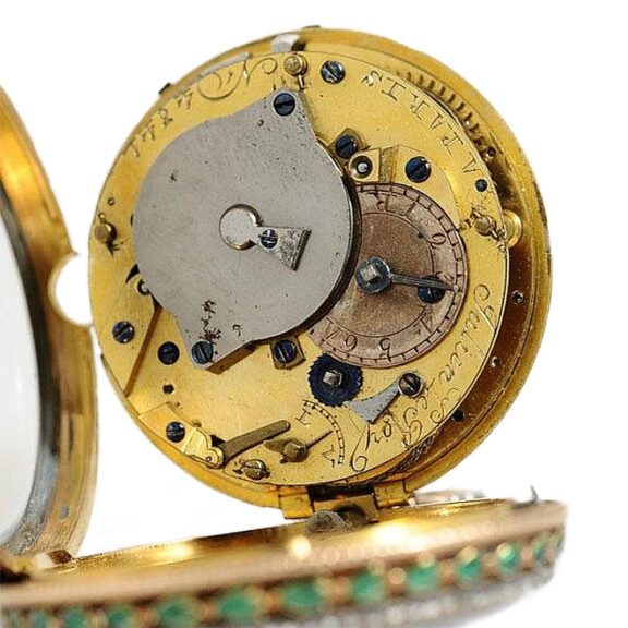 French rare quarter repeating "à toc" pocket watch Circa 1775 French rare quarter repeating "à toc" pocket watch Circa 1775