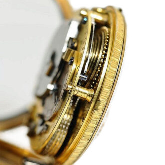 French rare quarter repeating "à toc" pocket watch Circa 1775