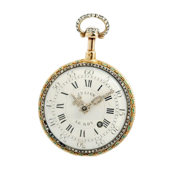 French rare quarter repeating "à toc" pocket watch Circa 1775 French rare quarter repeating "à toc" pocket watch Circa 1775