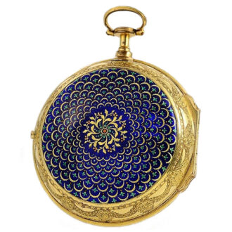 French watch with concealed erotic automaton Circa 1780