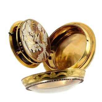 French watch with concealed erotic automaton Circa 1780