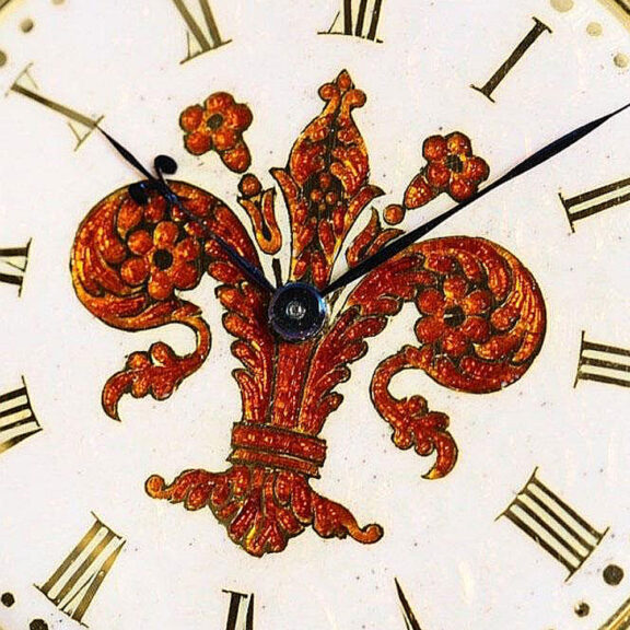 English gold enamel watch of historical interest Circa 1841 English gold enamel watch of historical interest Circa 1841