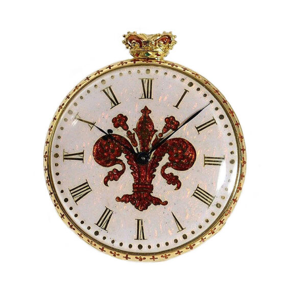 English gold enamel watch of historical interest Circa 1841 English gold enamel watch of historical interest Circa 1841