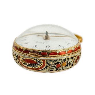 Exquisite English gold quarter striking verge watch Circa 1815