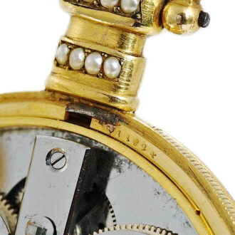 Swiss pearl set pocket watch for Chinese market Circa 1835