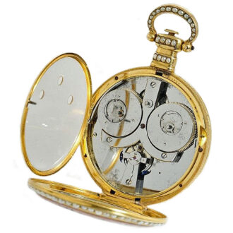 Swiss pearl set pocket watch for Chinese market Circa 1835