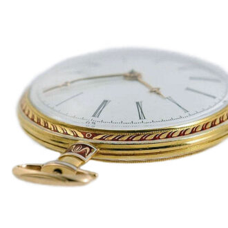 English gold enamel watch for the Chinese market Circa 1795