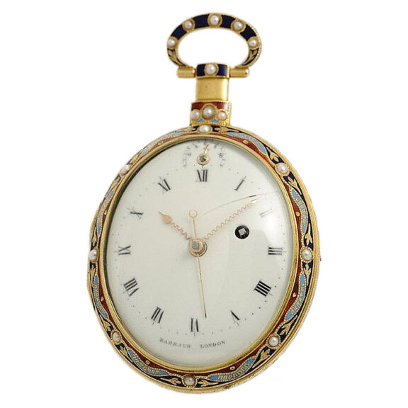 Extremely rare oval watch for the Chinese market Circa 1790 Extremely rare oval watch for the Chinese market Circa 1790