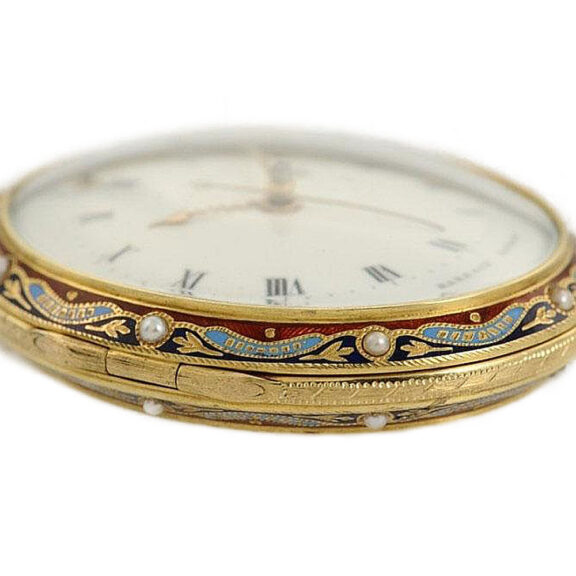 Extremely rare oval watch for the Chinese market Circa 1790 Extremely rare oval watch for the Chinese market Circa 1790