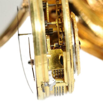 English verge pocket watch with date indicator Circa 1800