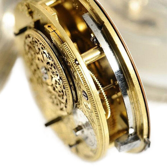 English silver triple cased watch for the Ottoman market Circa 1835 English silver triple cased watch for the Ottoman market Circa 1835