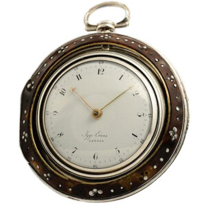 English silver triple cased watch for the Ottoman market Circa 1835