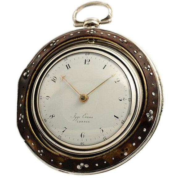 English silver triple cased watch for the Ottoman market Circa 1835